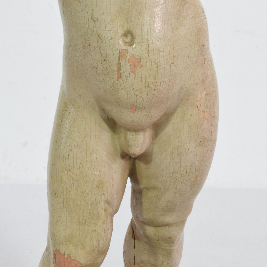 7th-18th Century Carved Spanish Baroque Christ, Nino, Santo 12