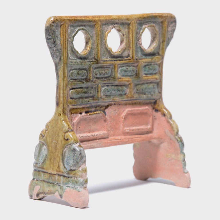 Chinese Miniature Mingqi Robe Rack, c. 680 For Sale at 1stDibs