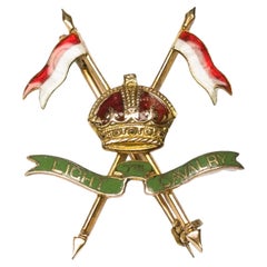 7th Light Cavalry Regimental Brosche