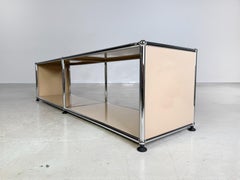 2x Original USM Haller Sideboard beige Fritz Haller Lowboard TV