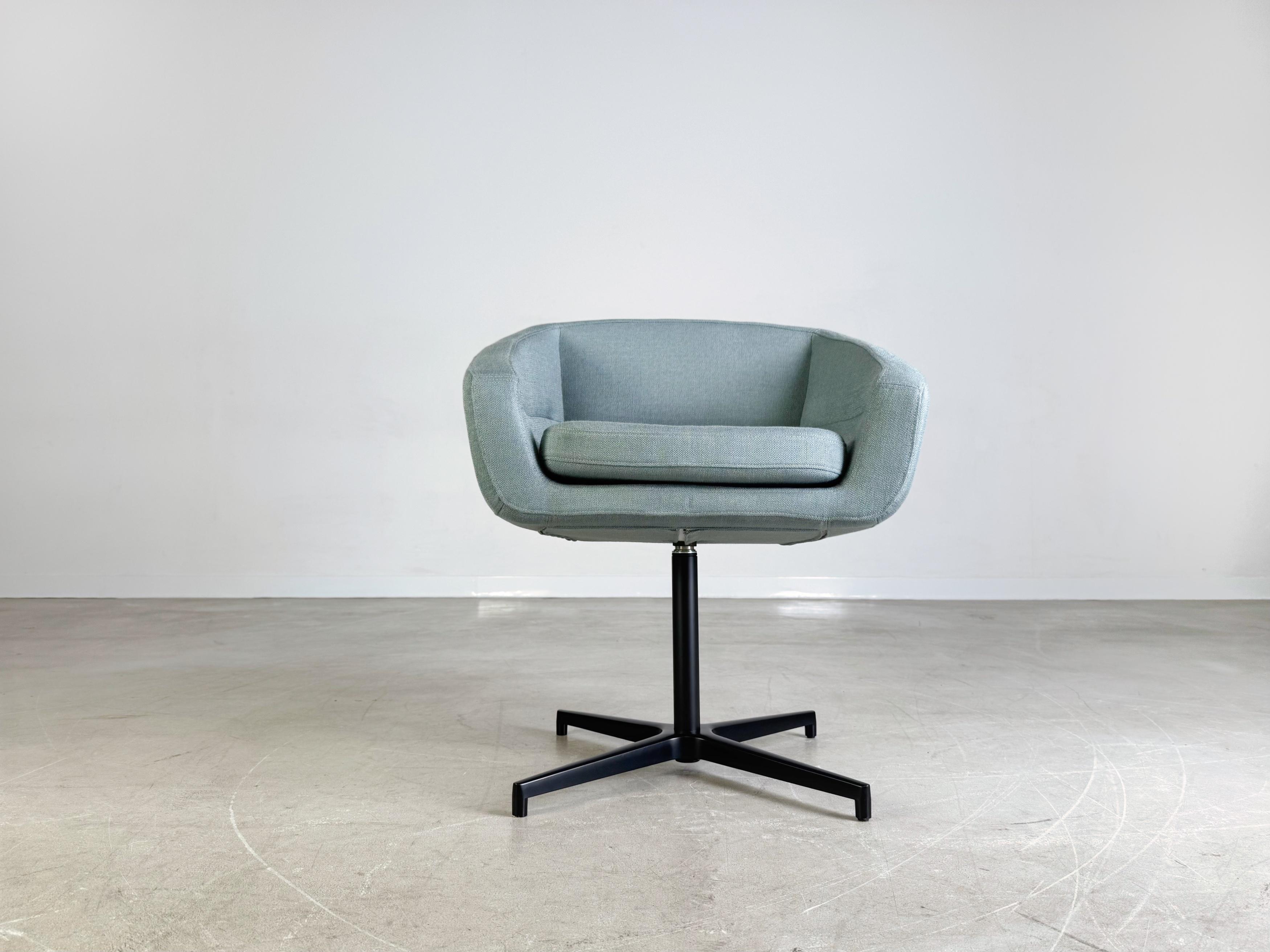 Post-Modern 7x Softline Aiko Swivel Drehsessel Stuhl Armlehnstuhl Lounge For Sale