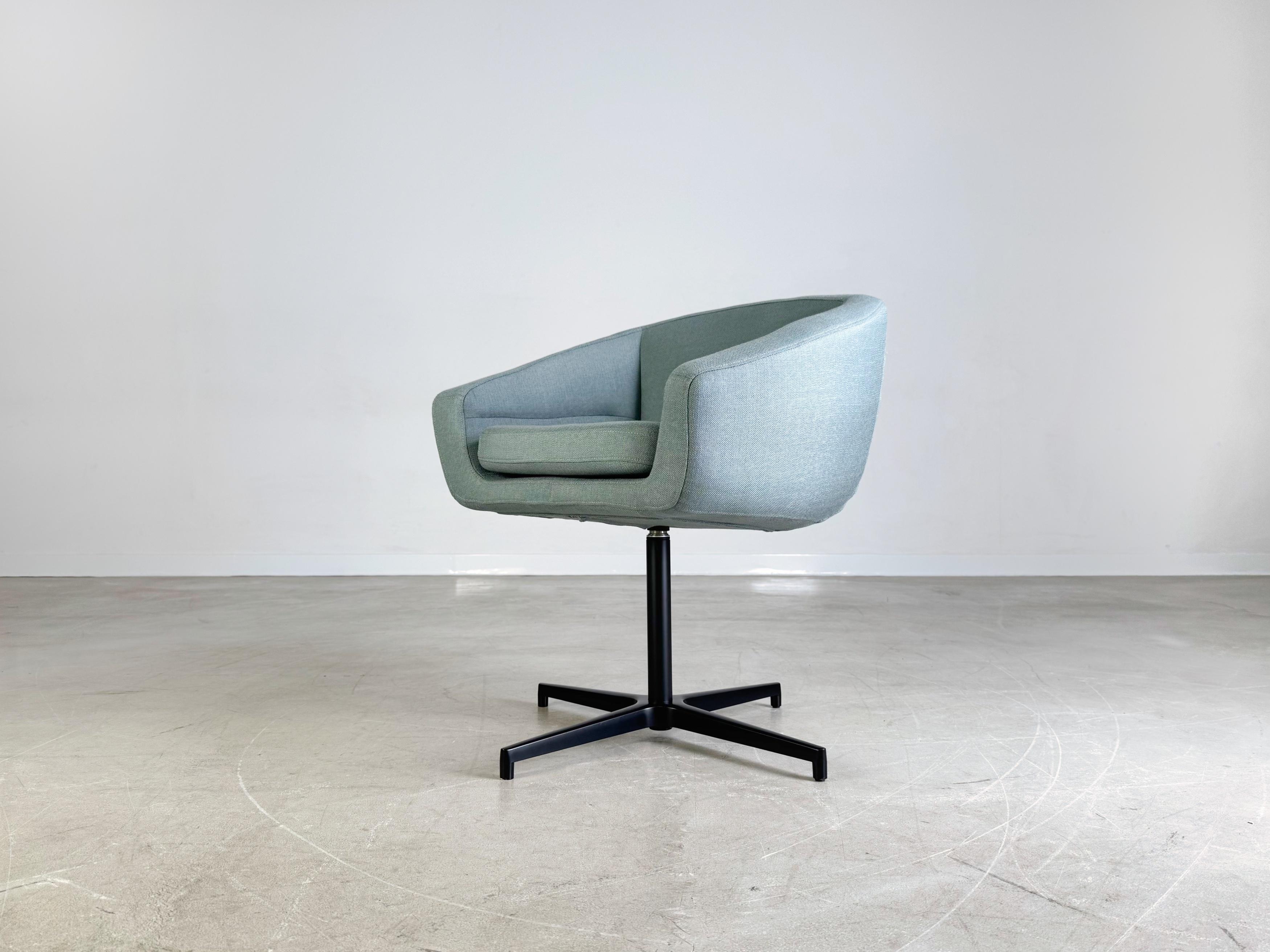 Danish 7x Softline Aiko Swivel Drehsessel Stuhl Armlehnstuhl Lounge For Sale