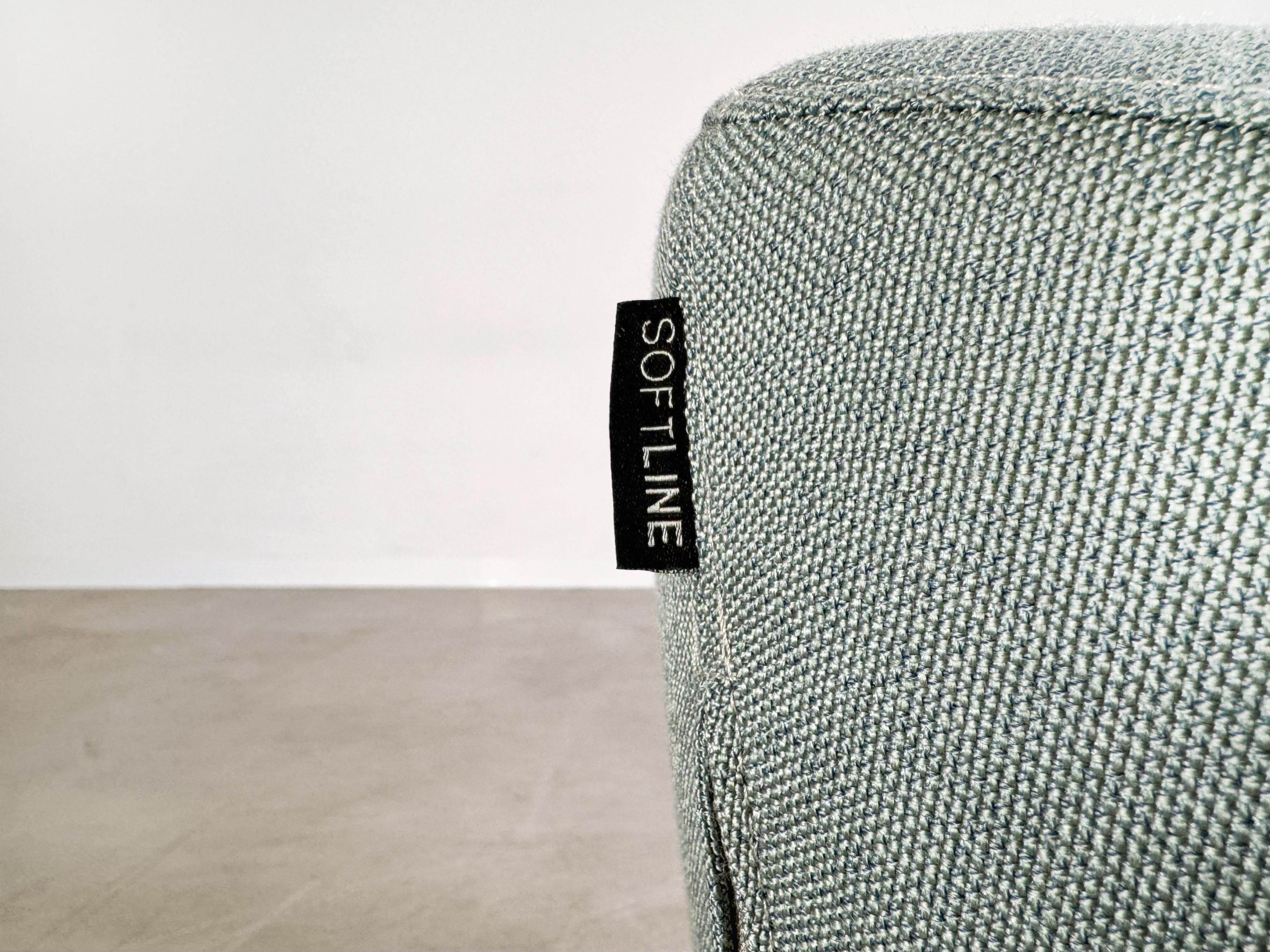 Fabric 7x Softline Aiko Swivel Drehsessel Stuhl Armlehnstuhl Lounge For Sale