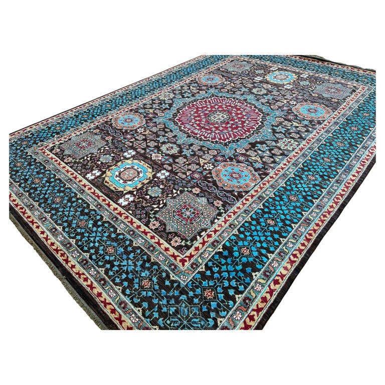 Fair Rug Hand-Knotted Afghan Rug Premium Hand-Spun Afghan Wool Fair Trade For ...