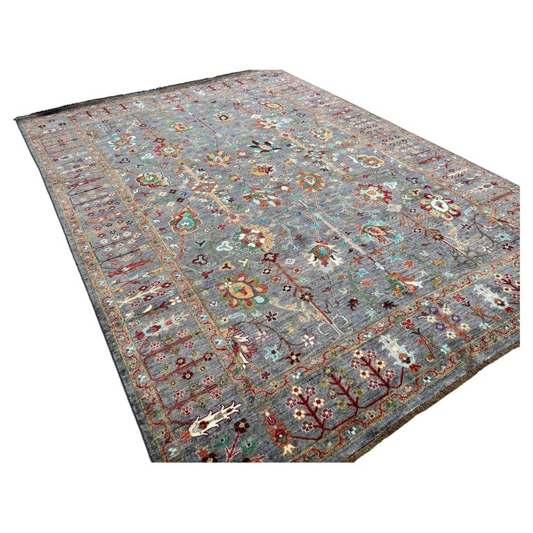 Fair Rug 7x10 Hand-Knotted Afghan Rug Premium Hand-Spun Afghan Wool Fair Trade ...