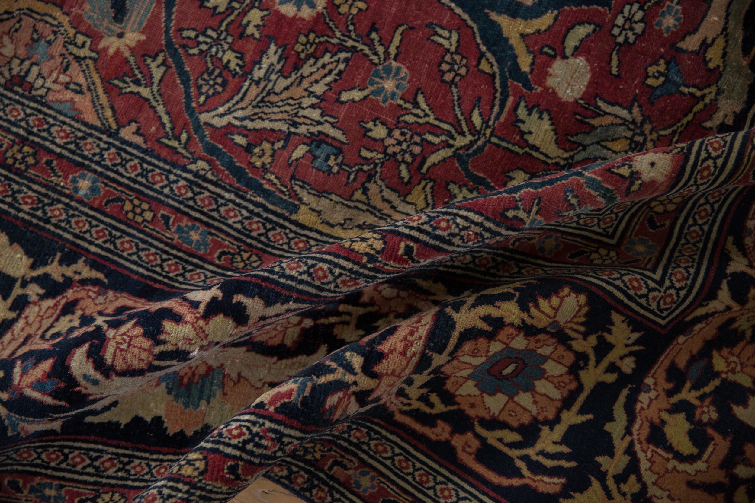 Tapis ancien de Tabriz raffin en vente 4