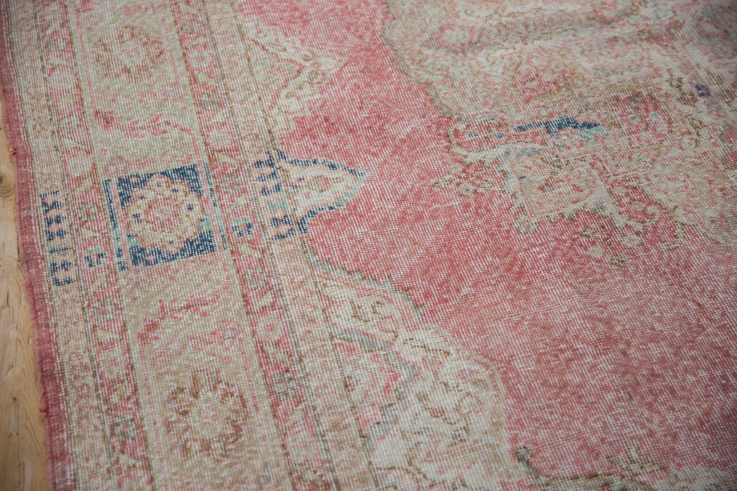 Turkish Vintage Distressed Sparta Carpet For Sale