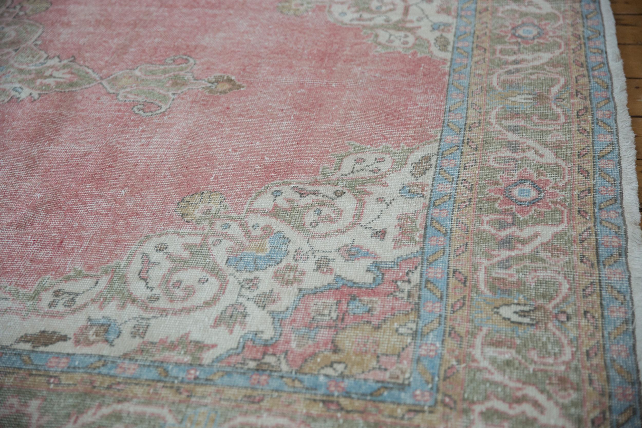 Turkish Vintage Distressed Sparta Carpet For Sale