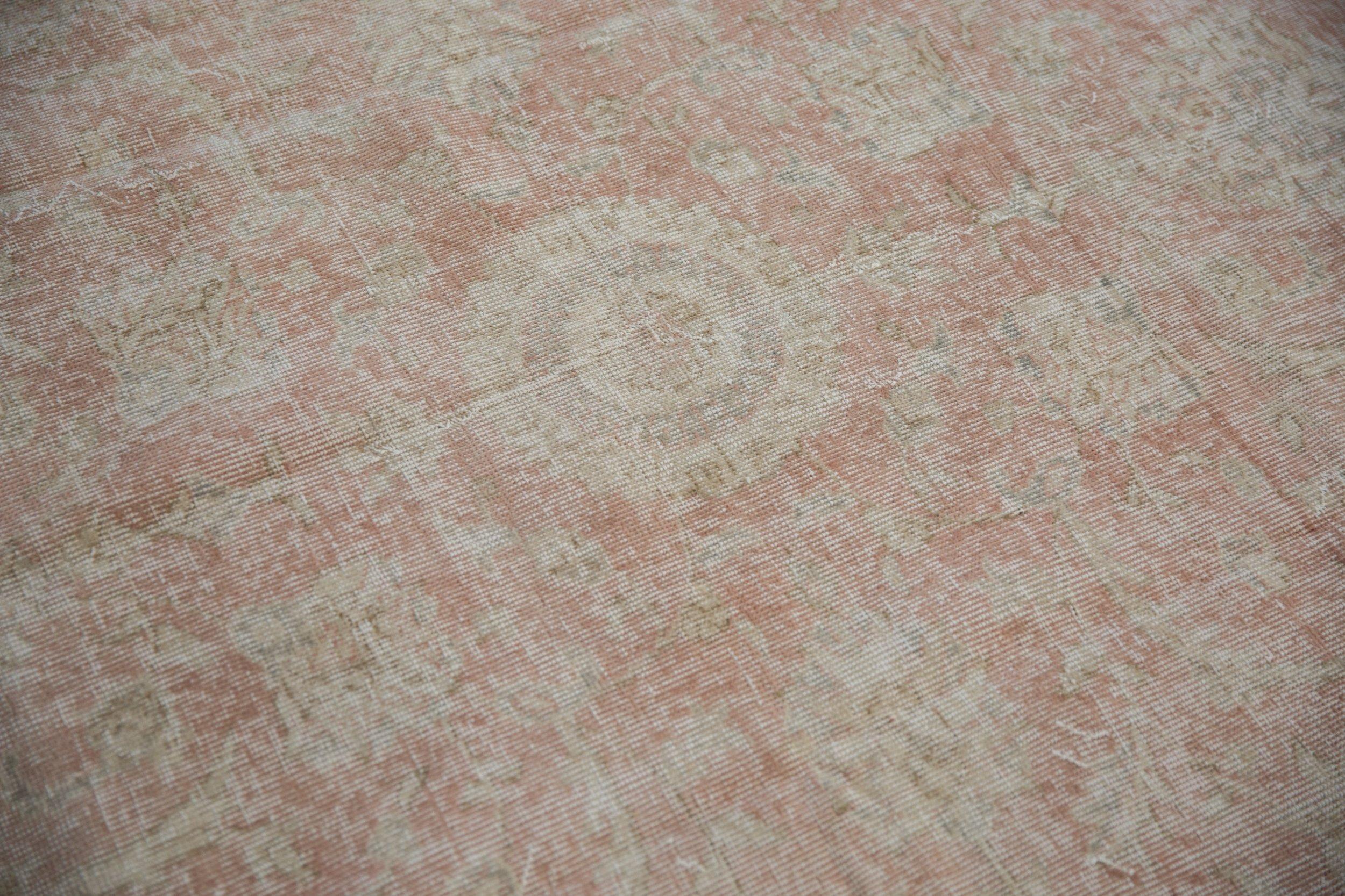 Hand-Knotted Vintage Distressed Sparta Carpet  For Sale