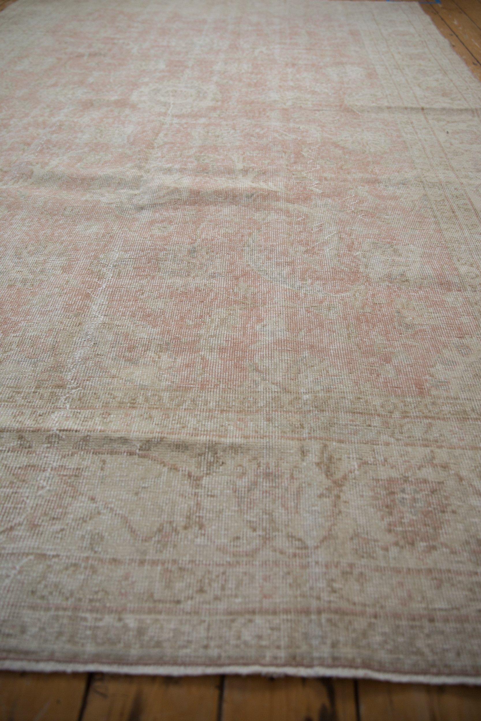 Vintage Distressed Sparta Carpet  In Fair Condition For Sale In Katonah, NY