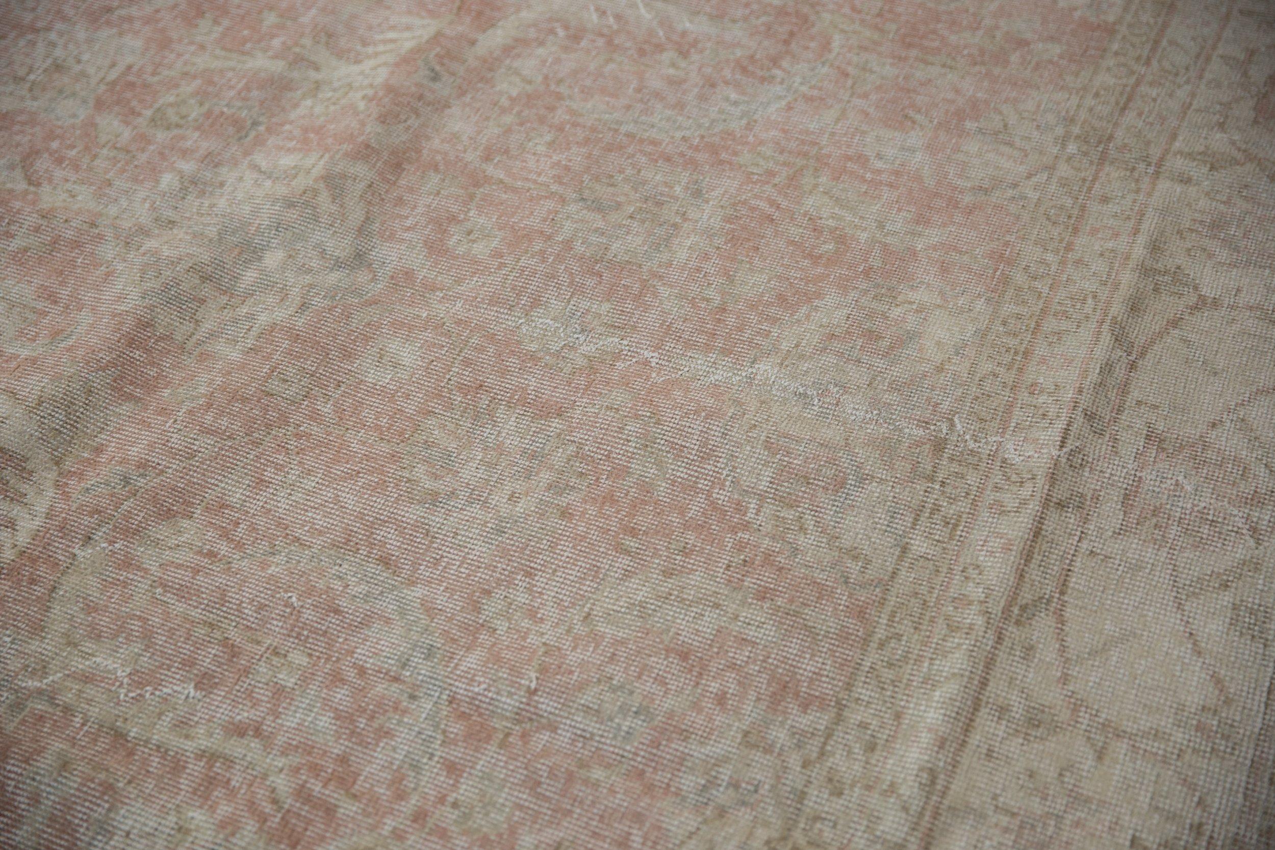 Mid-20th Century Vintage Distressed Sparta Carpet  For Sale