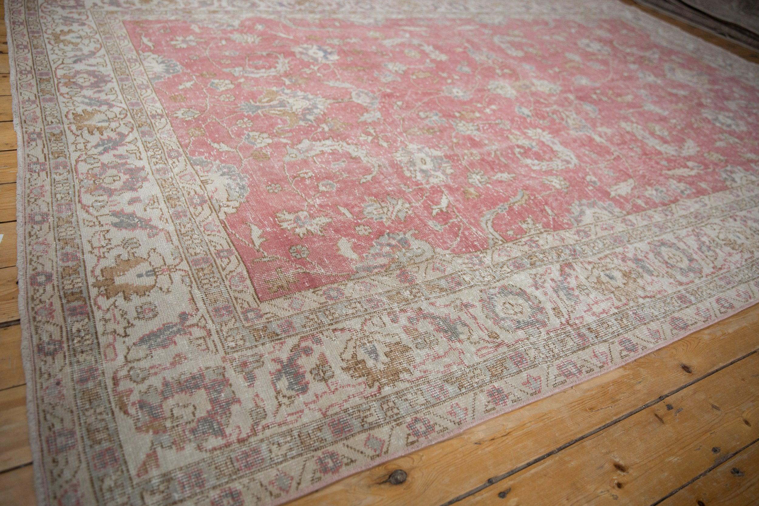 Vintage Distressed Sparta Carpet For Sale 2
