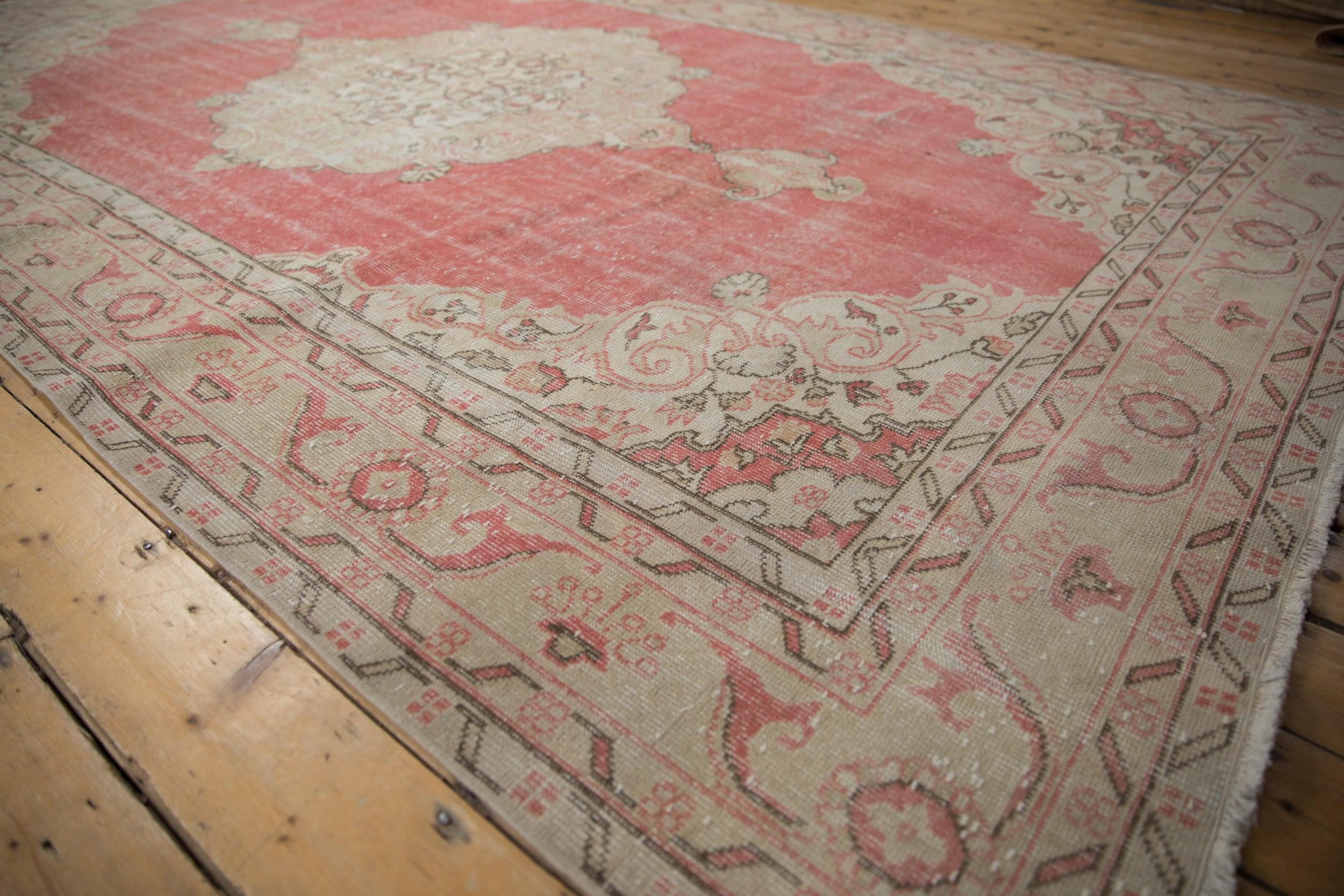 Vintage Distressed Sparta Carpet For Sale 5