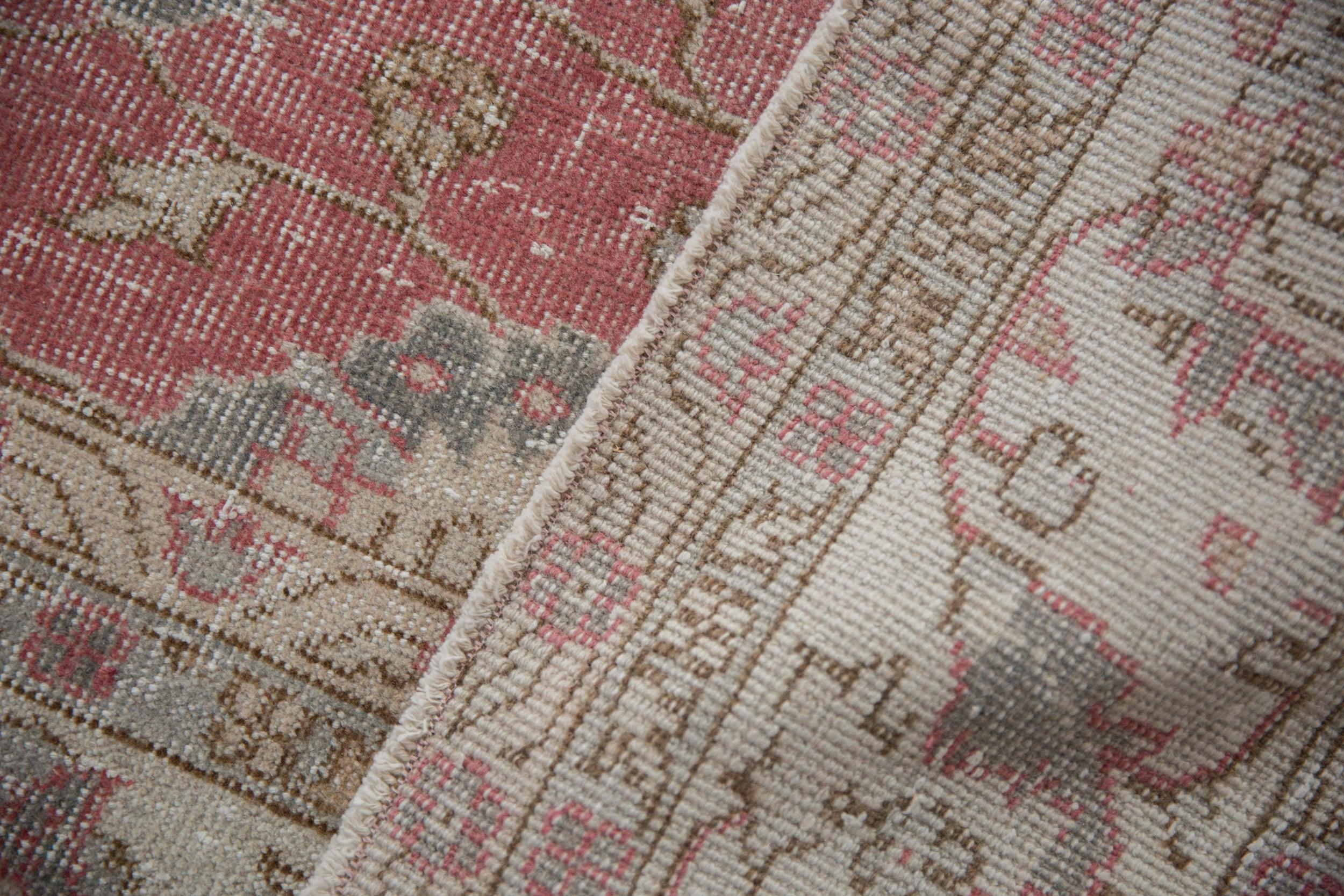 Other Vintage Distressed Sparta Carpet For Sale