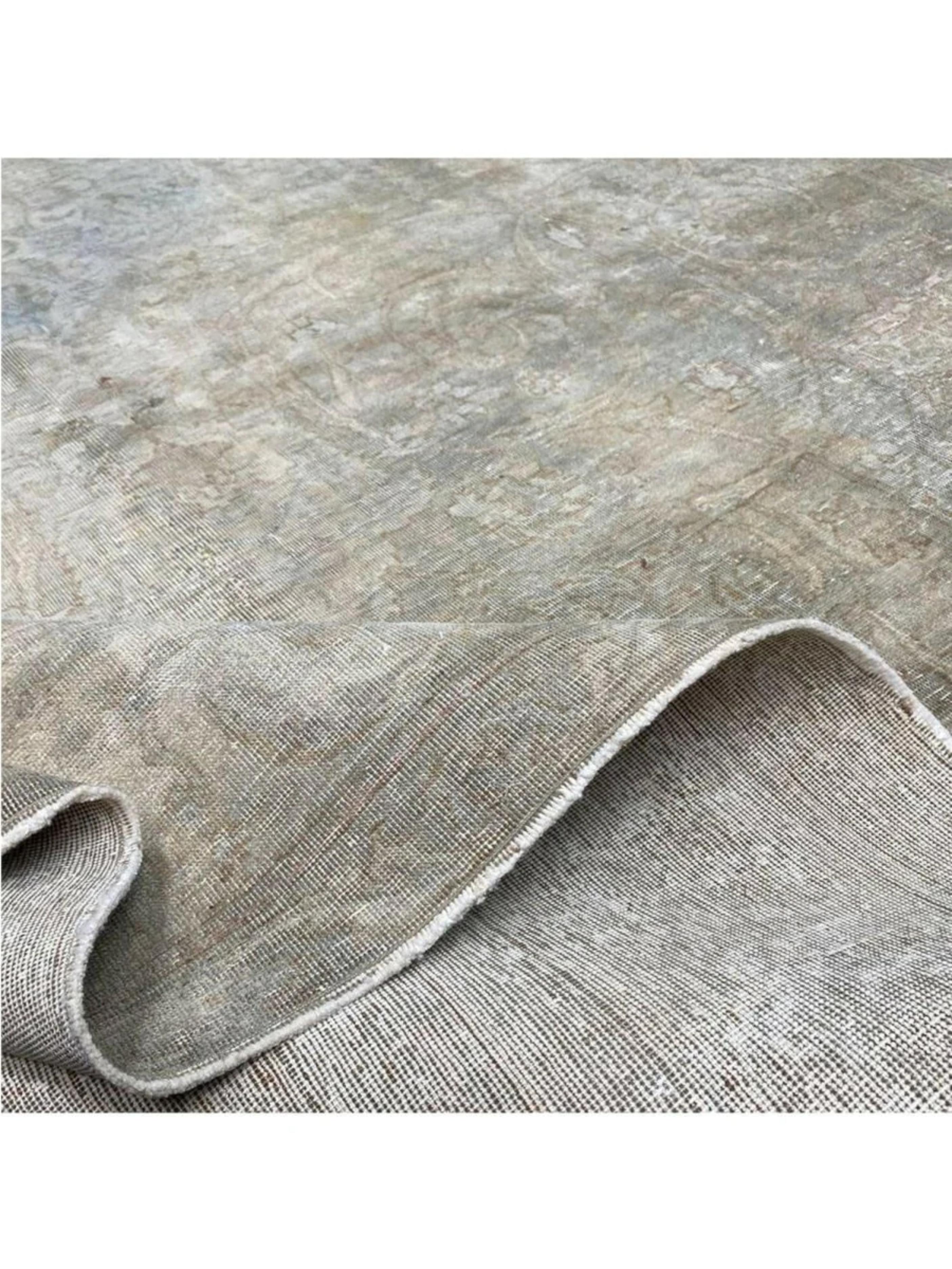 7x12 Hand Knotted Old Tabriz Area Rug For Sale 3