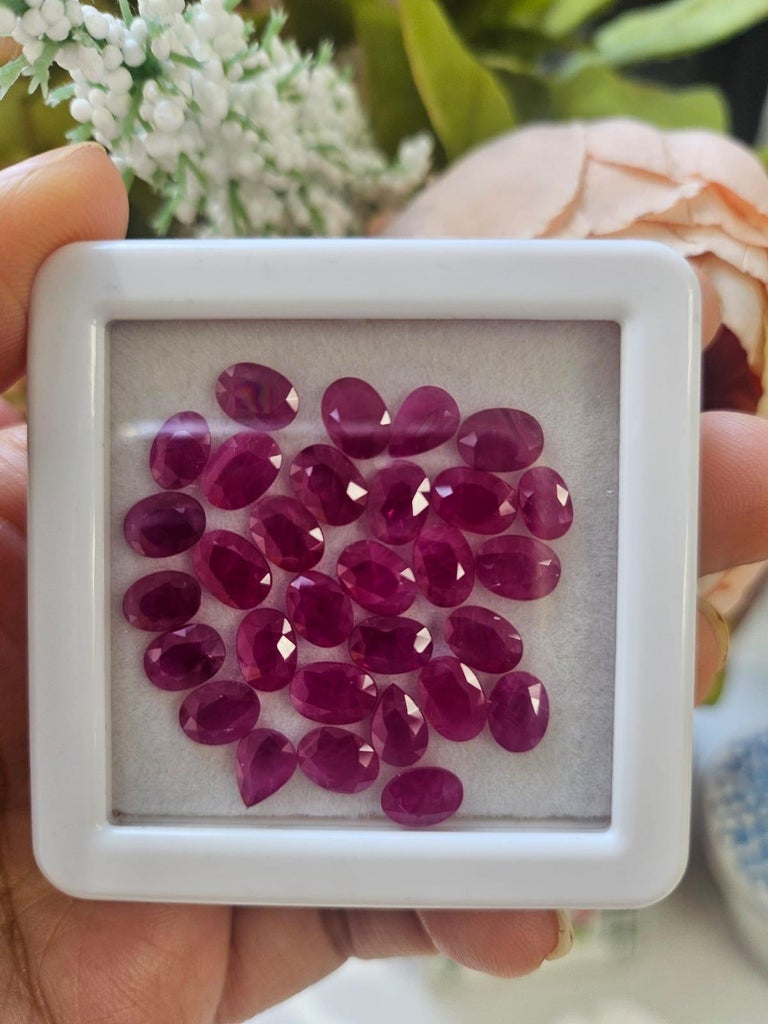 7x5 Oval Natural Ruby Gemstone July Birthstone Wholesale 5 Pisces Loose Gemstone For Sale at 1stDibs july 26 birthstone birthstone pisces birth stone july 30