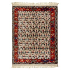 7x9 ft Fine Handmade Turkish Area Rug, 100% Natural Dyed Wool
