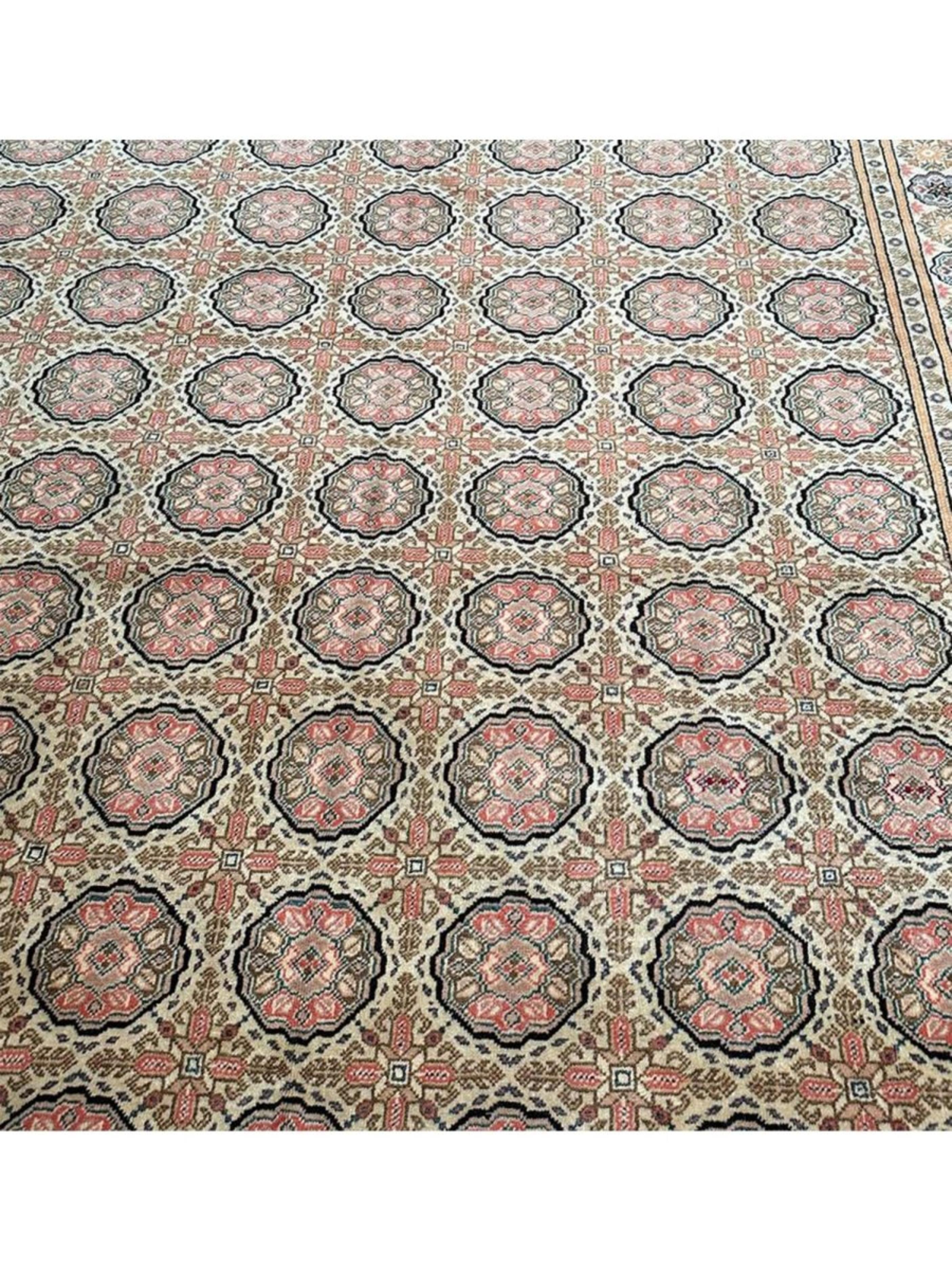 7x9 Handgeknüpfter alttürkischer Kaisari-Teppich im Angebot 1