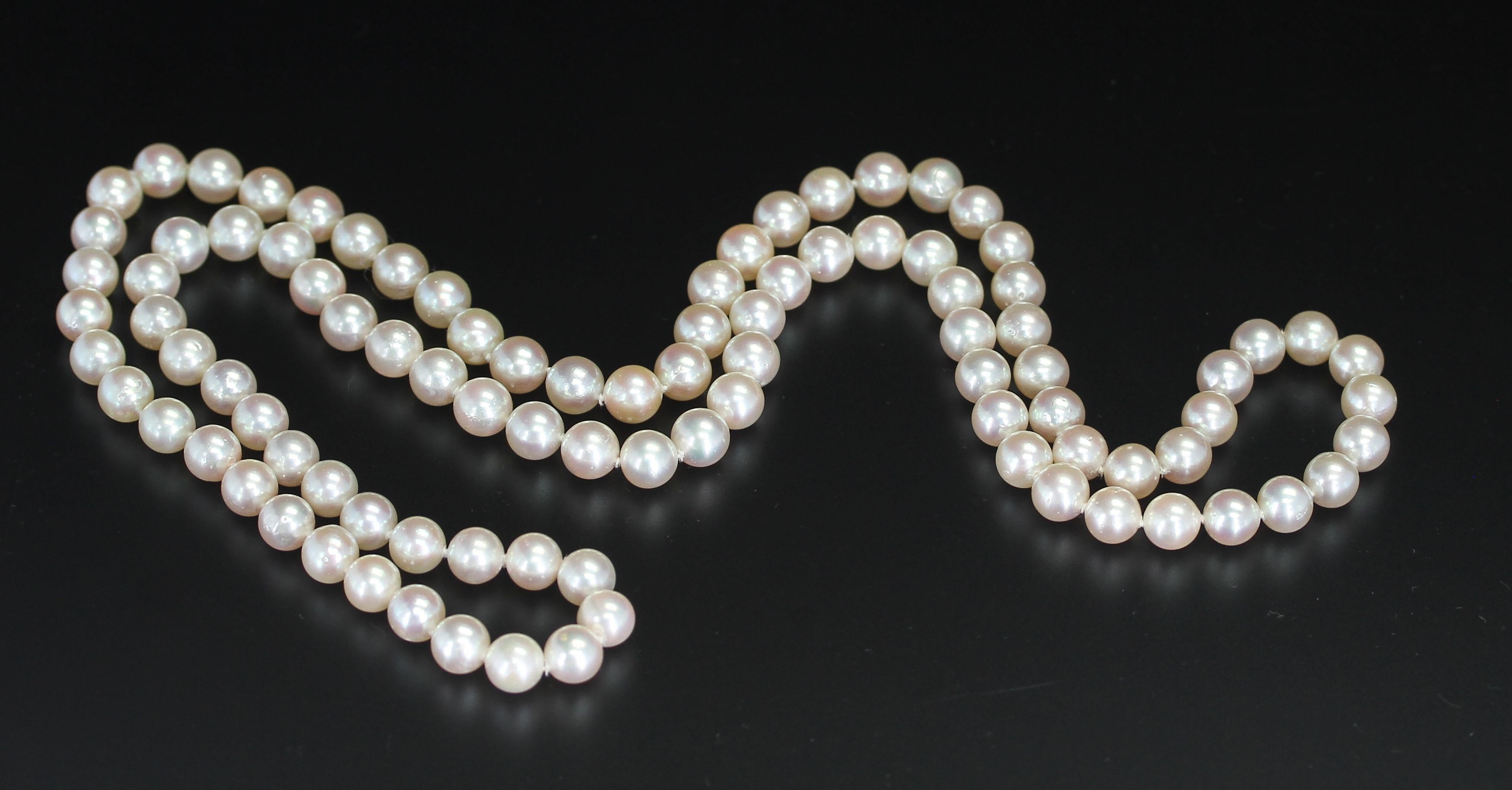 Perlen-Halskette im Zustand „Hervorragend“ im Angebot in New York, NY