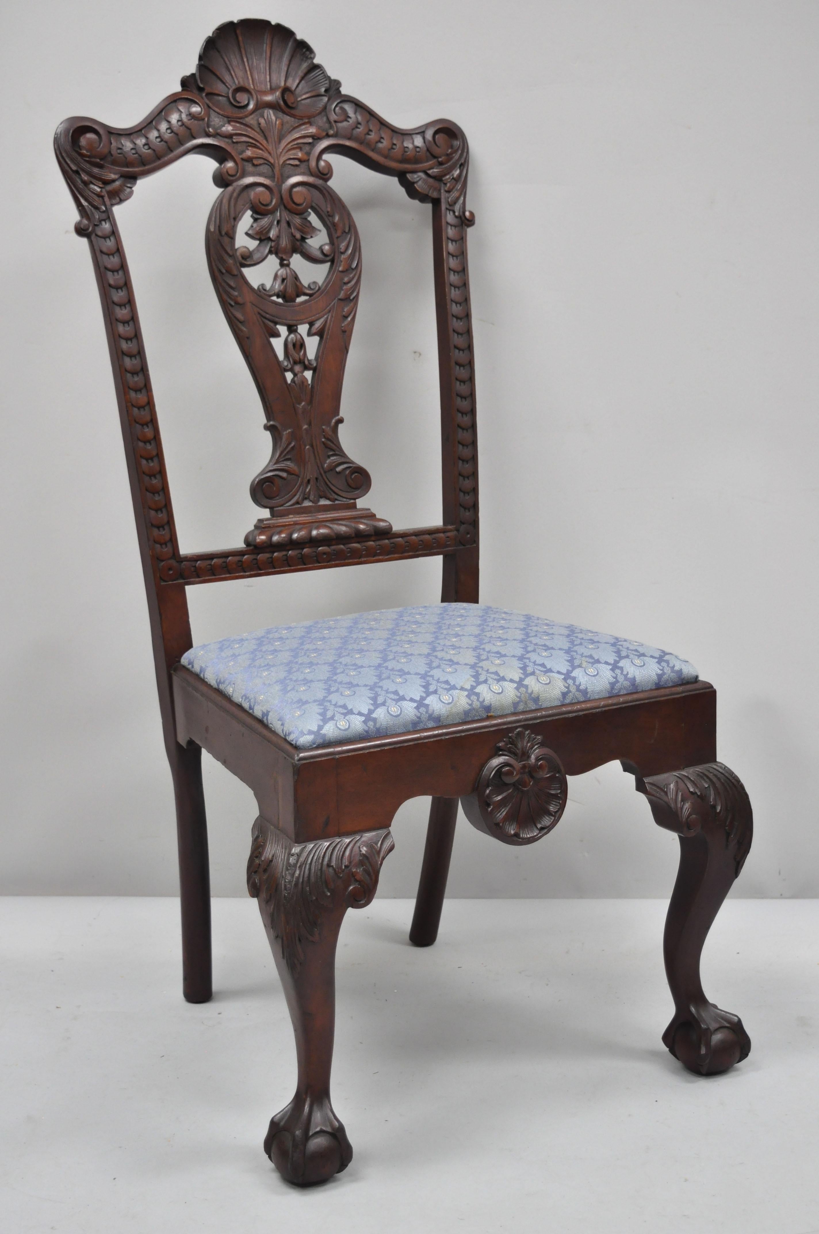 antique dining chairs
