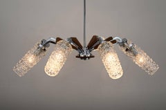 Lampadario italiano a otto bracci, anni '60 circa