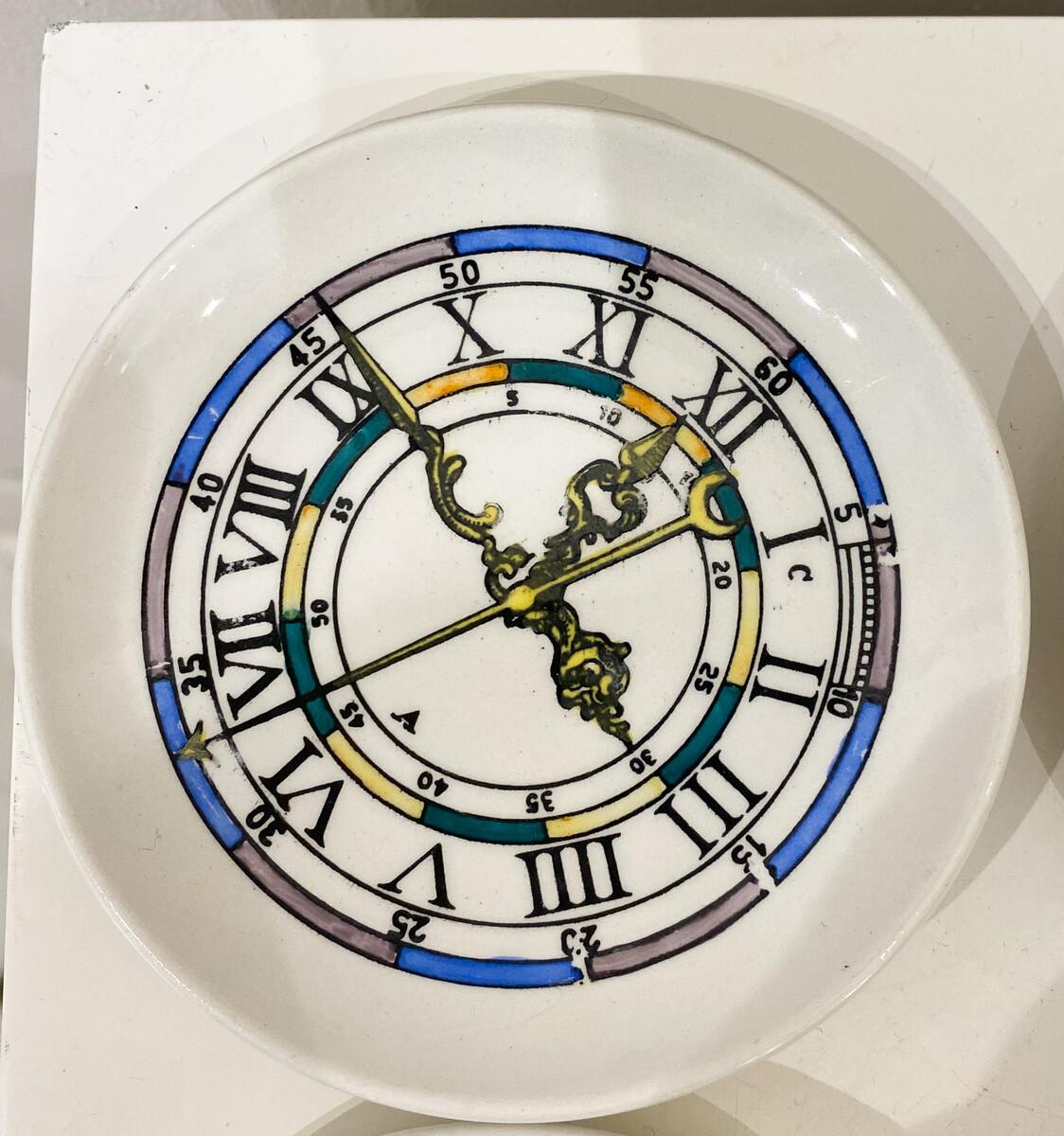 italien 8 Sous-verres en porcelaine Bucciarelli Milano, design Fornasetti, Italie, 1960 en vente