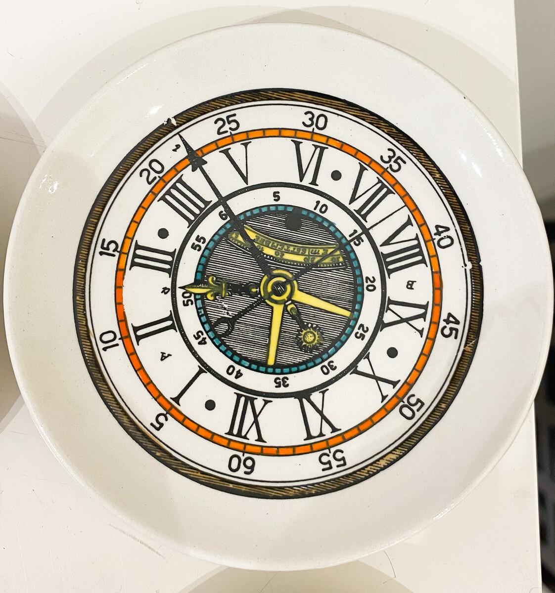 Milieu du XXe siècle 8 Sous-verres en porcelaine Bucciarelli Milano, design Fornasetti, Italie, 1960 en vente