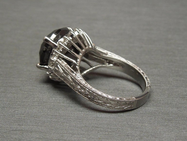 8 carat sales black diamond worth