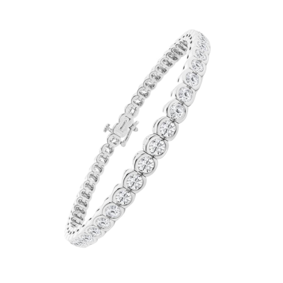 8 carat tennis bracelet