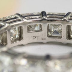 8 Carat Diamond Eternity Band in 900 Platinum
