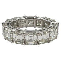 8 Carat Diamond Eternity Band in 900 Platinum