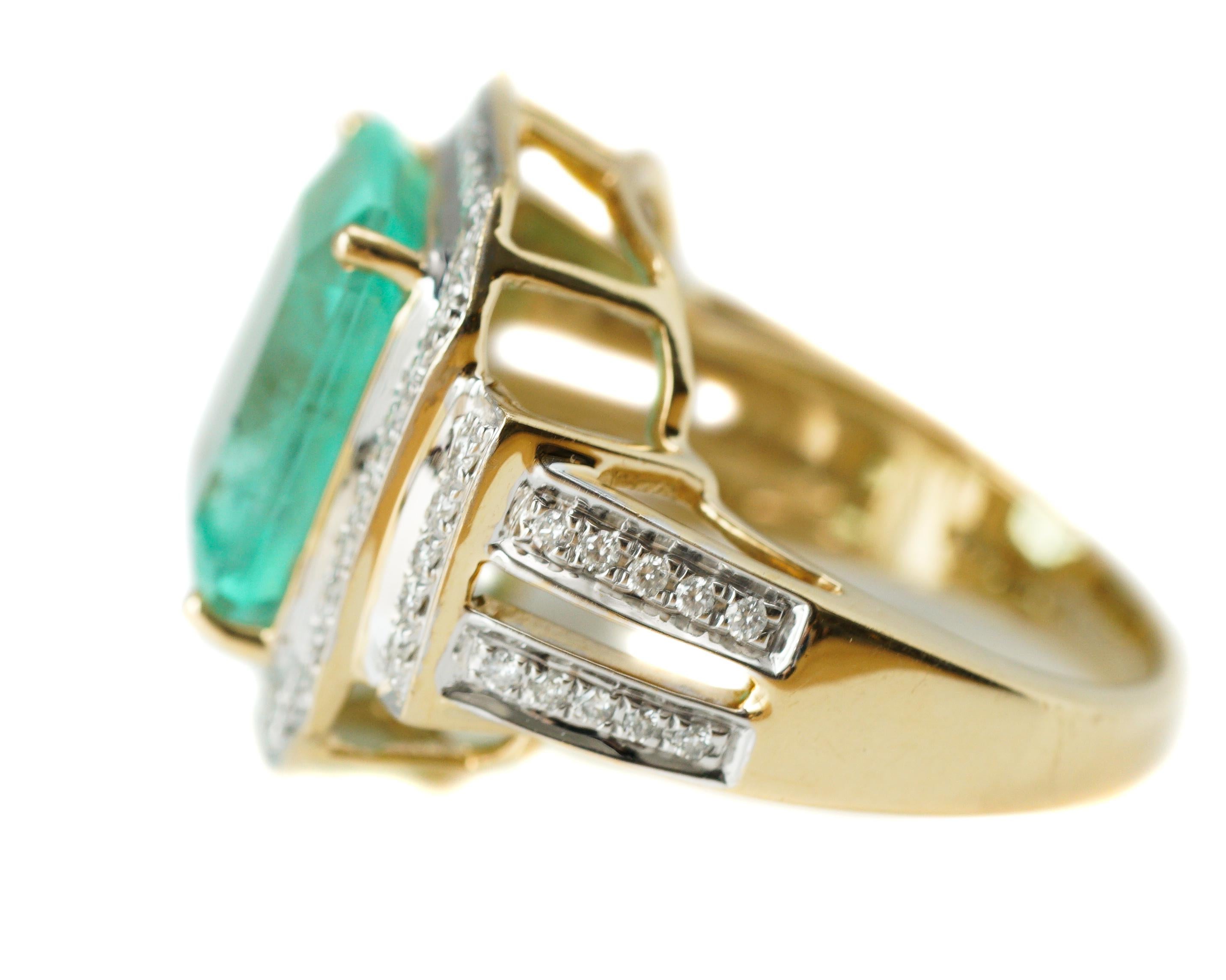 .50 carat emerald cut diamond