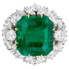 8 Carat Emerald-cut Statement 14K White Gold Heirloom-Worthy Glow