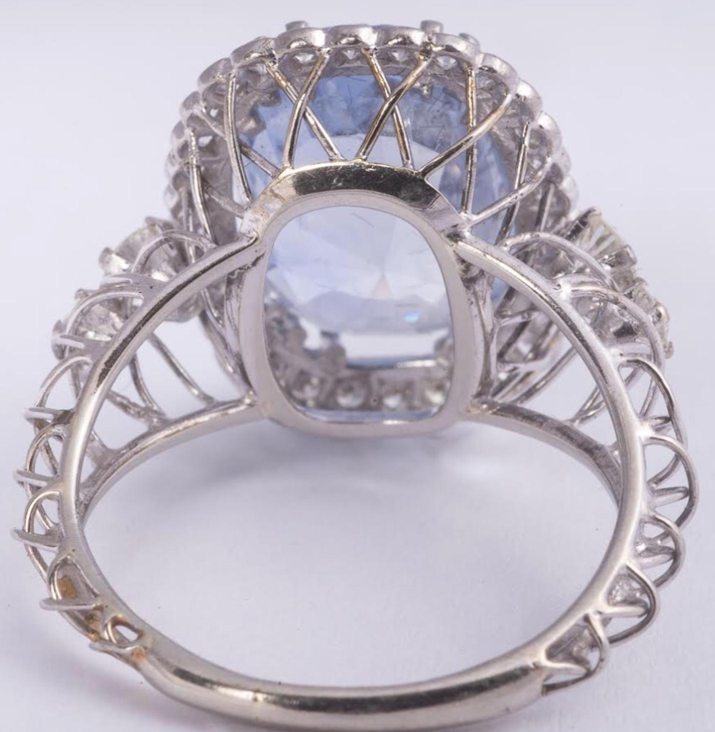 8 carat sapphire ring