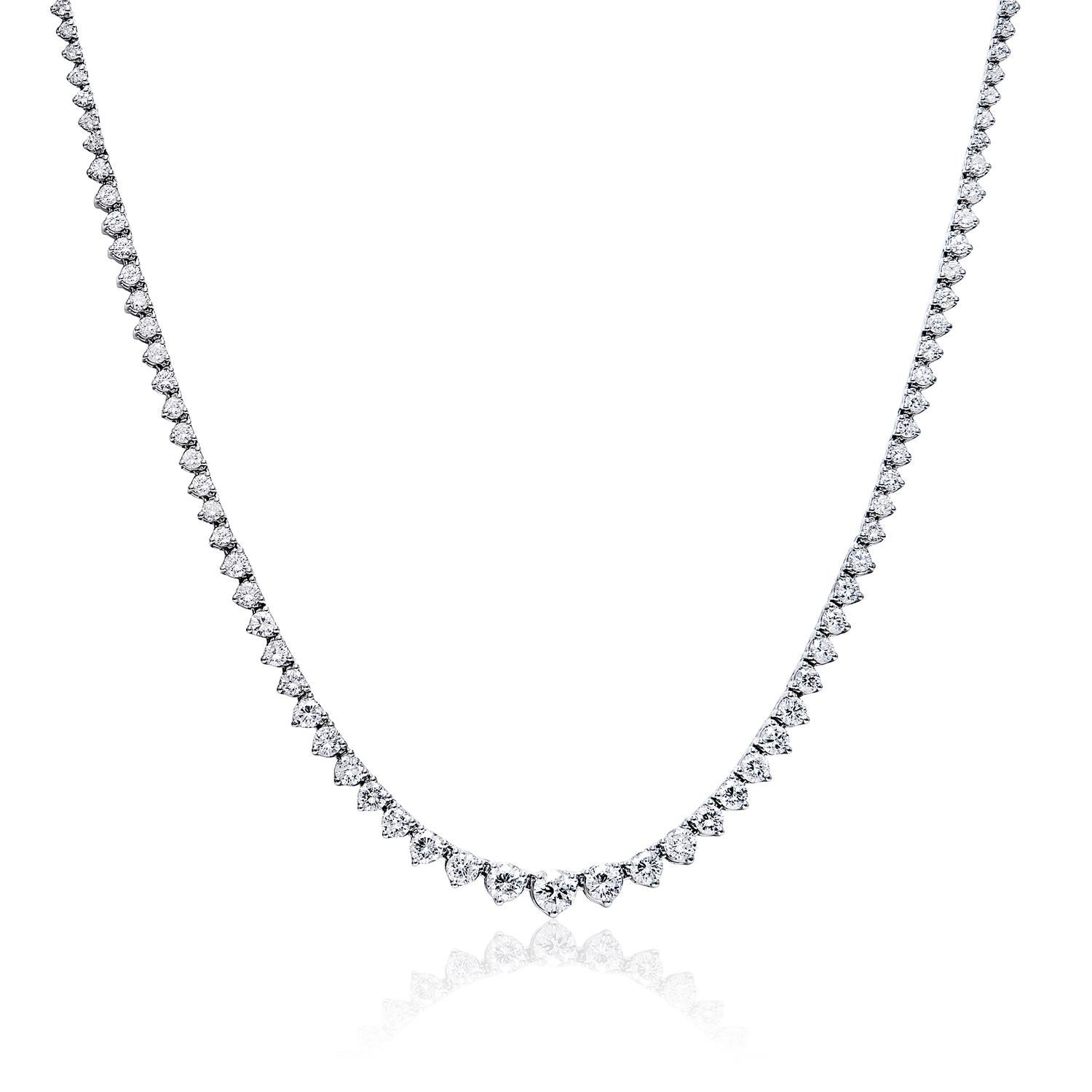 This exquisite Earth Mined Diamond Necklace is the perfect way to show your special someone how much you care. Featuring a stunning 8.27 carat round brilliant cut diamond, this exquisite piece is sure to make a lasting impression. The diamond is set
