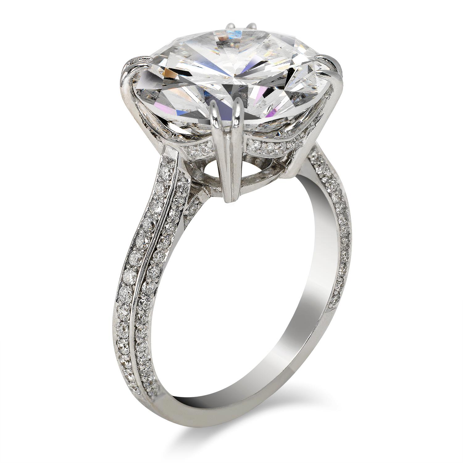 8 carat solitaire diamond ring