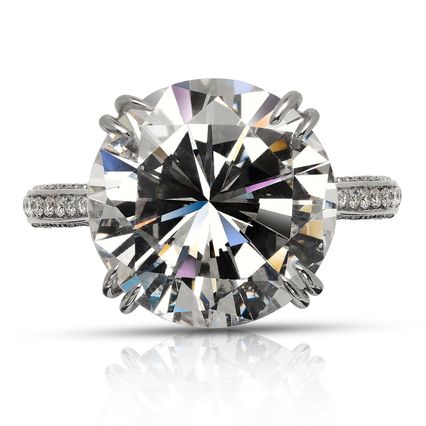 TATIANA -ROUND CUT DIAMOND ENGAGEMENT RING BY MIKE NEKTA

Center Diamond:

Carat Weight: 7 Carats
Color: E
Clarity: VS1
Style: PEAR BRILLIANT
Approximate Measurements: 
* Clarity Enhanced
 
Ring:
Metal: 18K WHITE GOLD 
Style: 4 PRONG SOLITAIRE,
