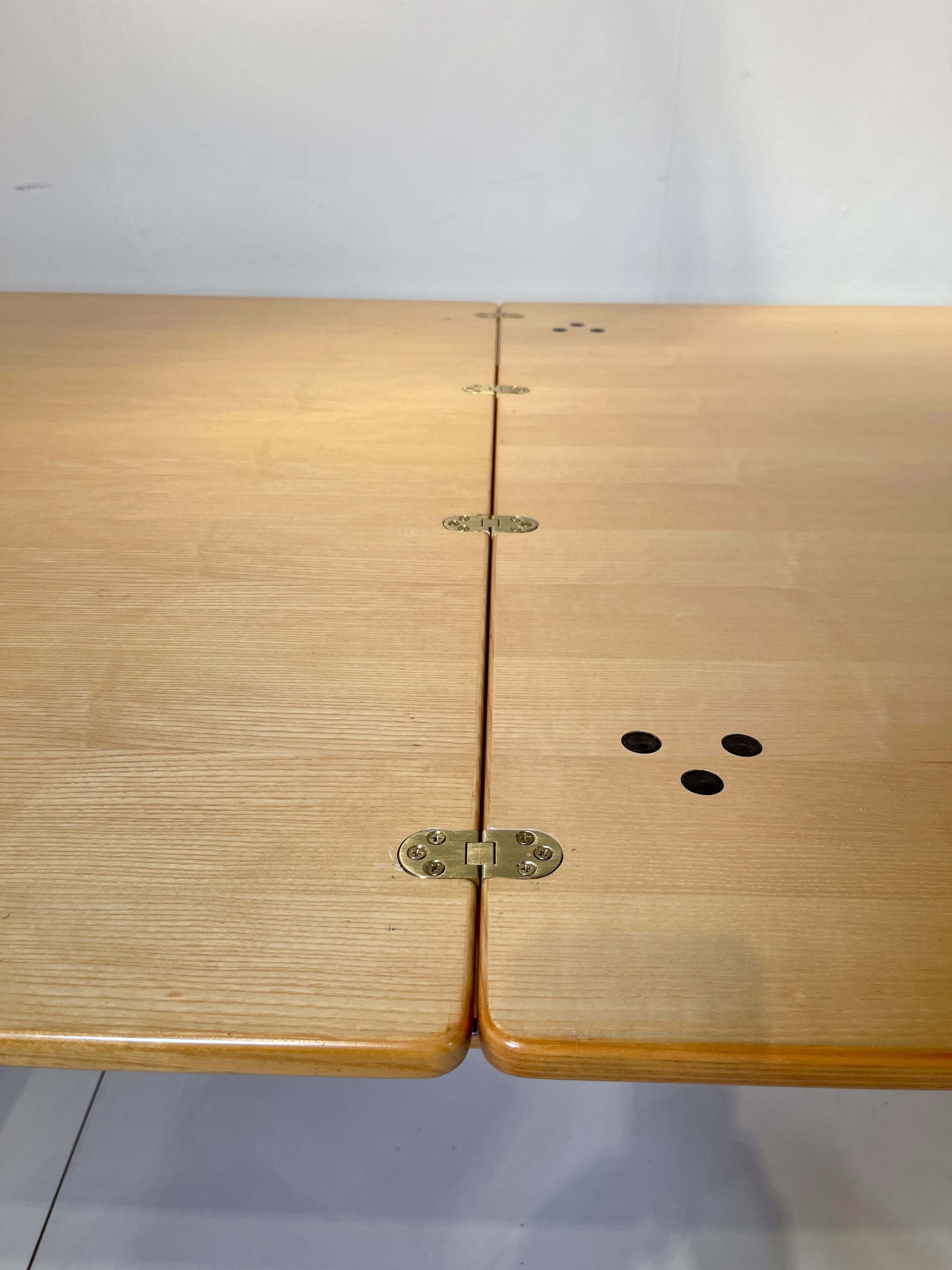 8 Chairs and Dining Table by Afra and Tobia Scarpa Model 121 for Cassina 13