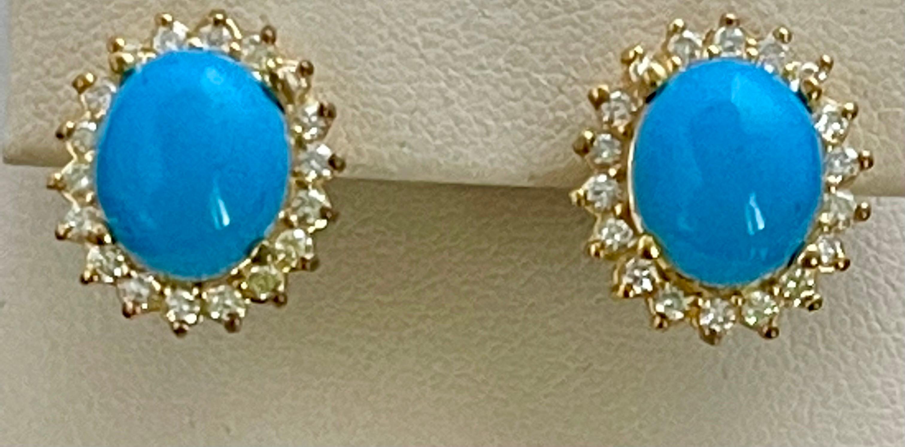 sleeping beauty turquoise earrings