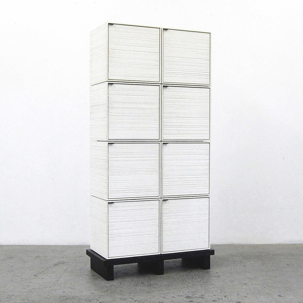 Modern 8 Cubes Cabinet by John Eric Byers