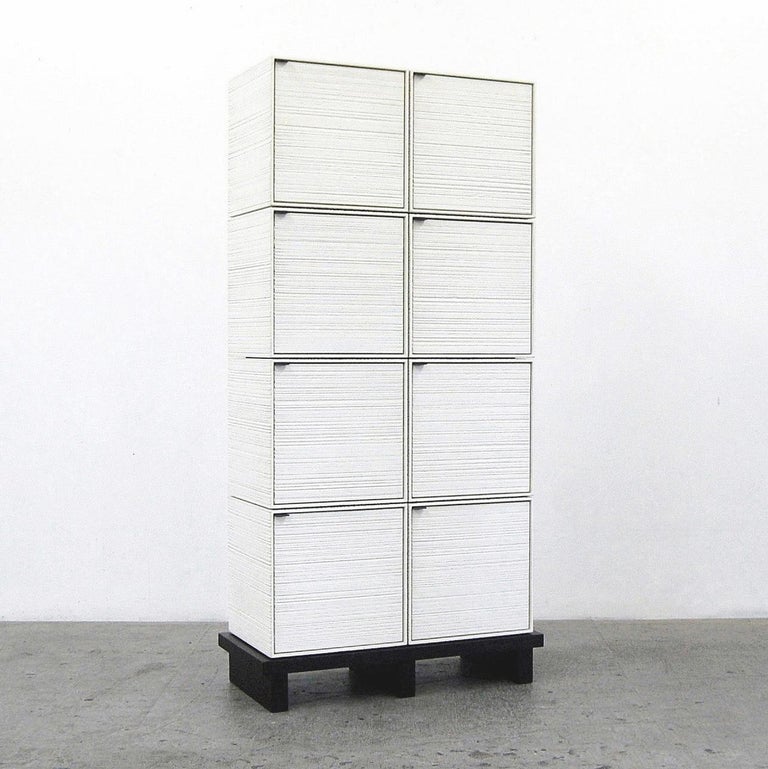 Modern 8 Cubes Cabinet by John Eric Byers For Sale