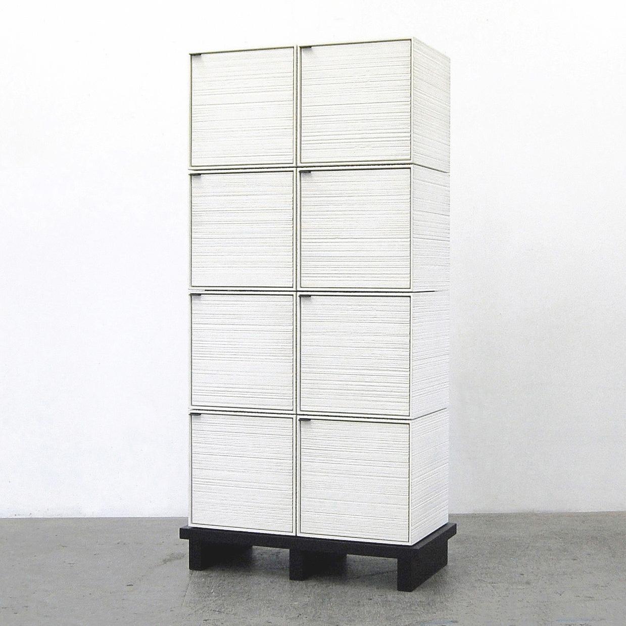 American 8 Cubes Cabinet by John Eric Byers