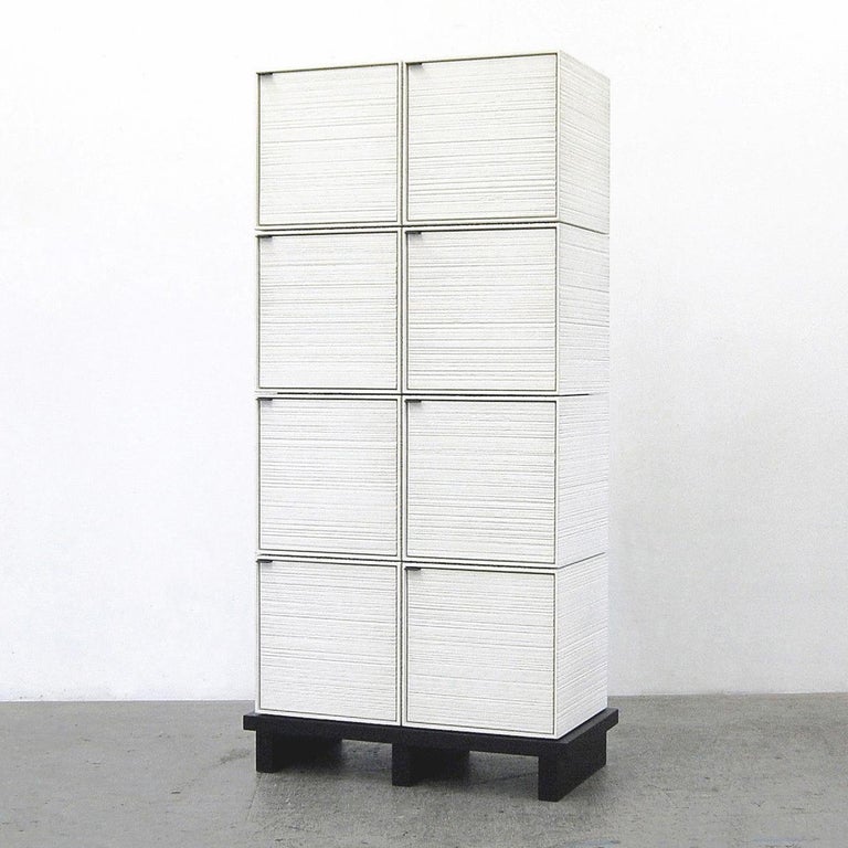 American 8 Cubes Cabinet by John Eric Byers For Sale
