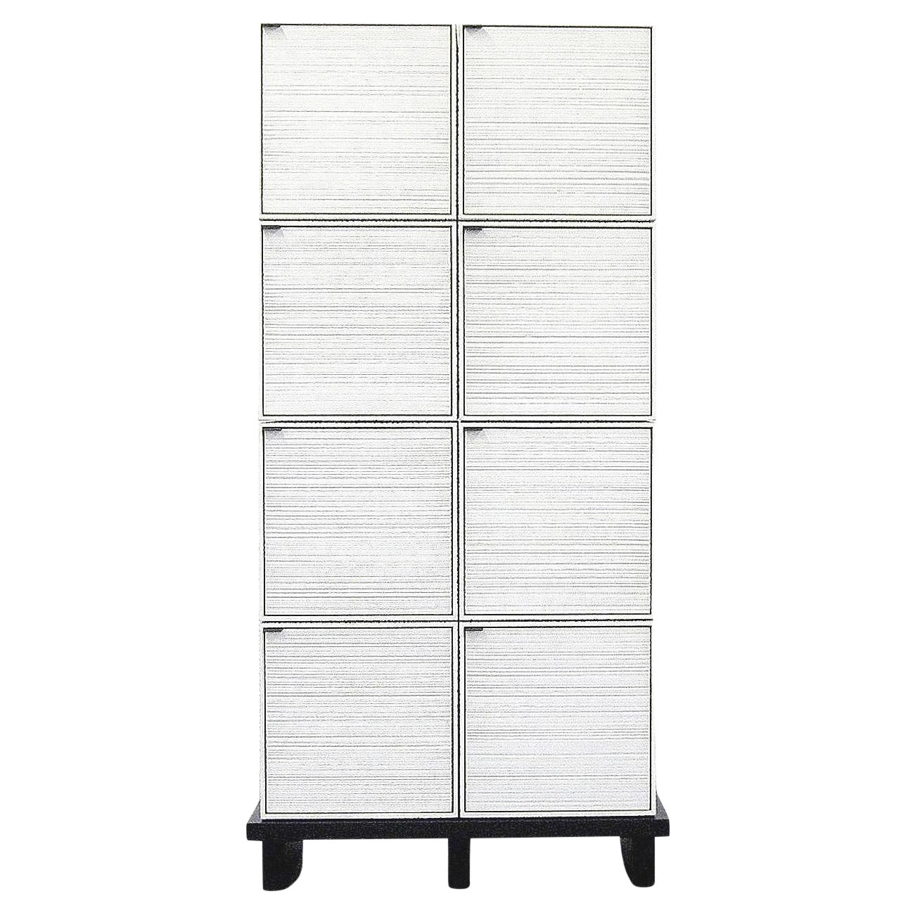 Armadio a 8 cubi di John Eric Byers