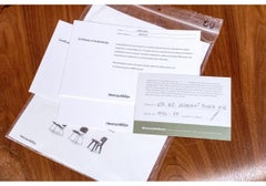 8 Curated Ray And Charles Eames Moulded Ply Wood Walnut Dining Chairs