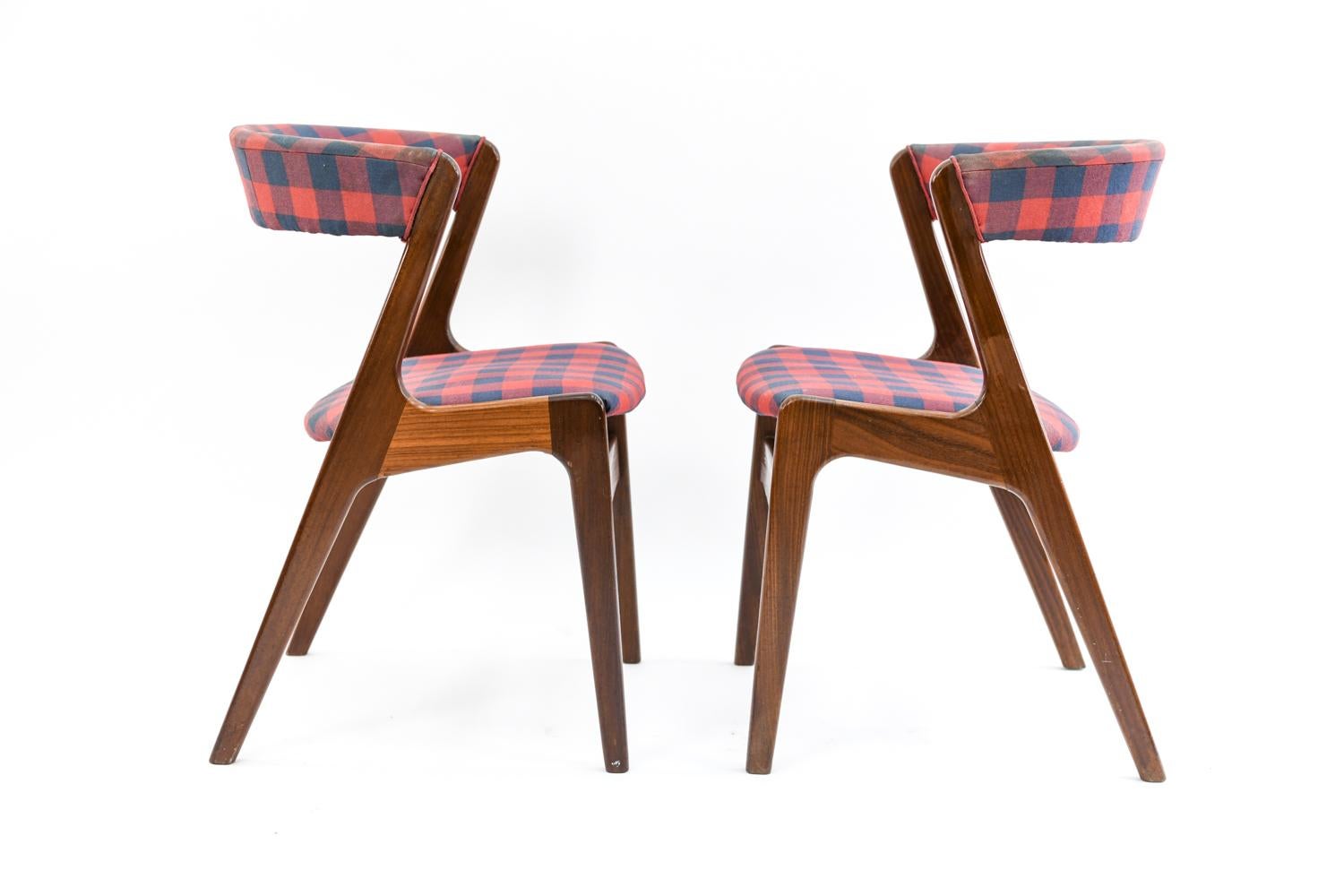 '8' Danish Midcentury Dining Chairs by Kai Kristiansen 4