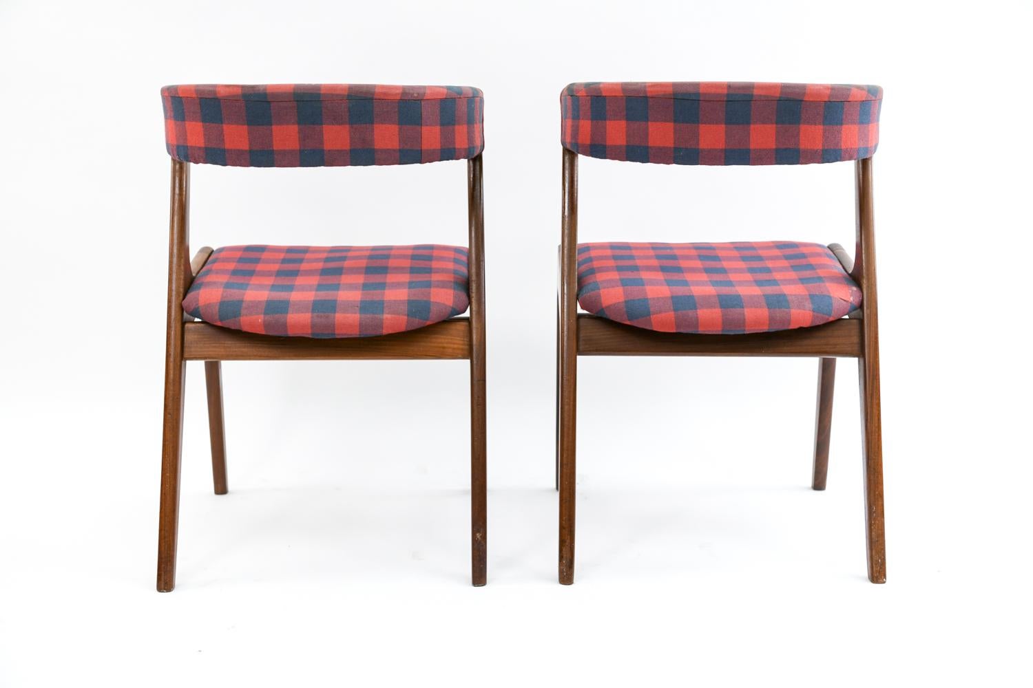 '8' Danish Midcentury Dining Chairs by Kai Kristiansen 5