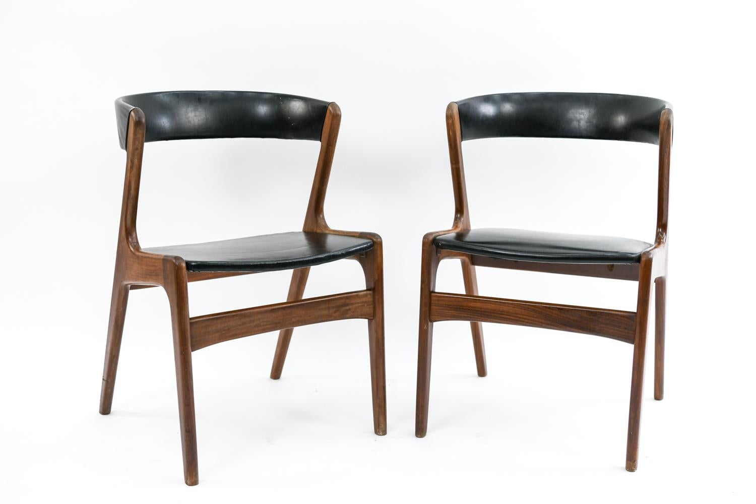 '8' Danish Midcentury Dining Chairs by Kai Kristiansen 9