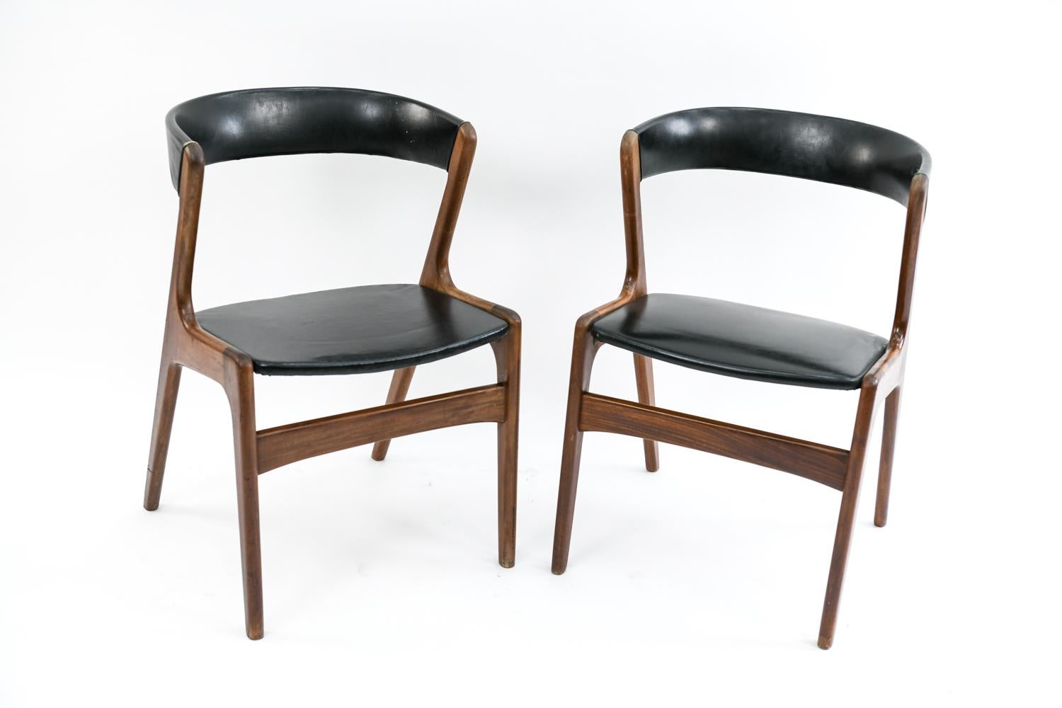 '8' Danish Midcentury Dining Chairs by Kai Kristiansen 10