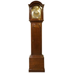 8 Day Oak Longcase Clock